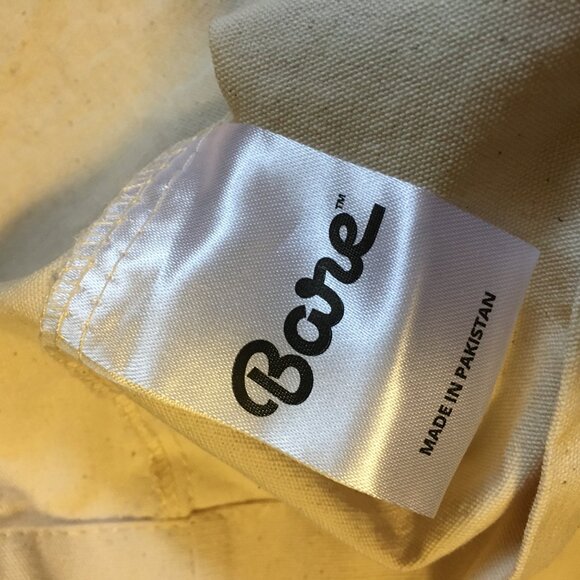 Bare Canvas Organic Cotton Tote Linen Storage - Picture 7 of 9